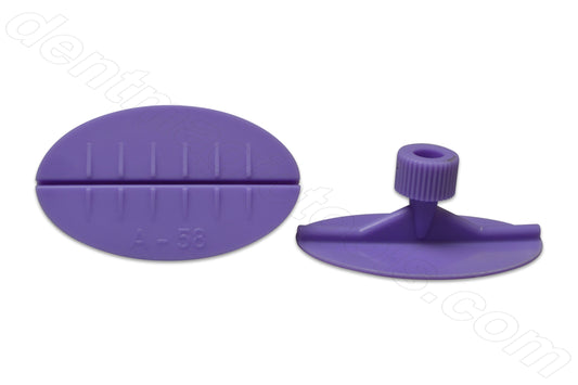 A-58 50x30mm Thin Oval Crease PDR Glue Tabs