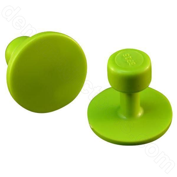 BL-21 Magnatab Magnetized 25mm Gang Green Round Glue Tabs Blackplague