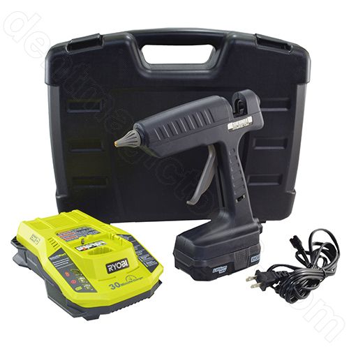 HG-1 SureBonder Hybrid-120 Battery Powered Cordless Glue Gun; Battery and Charger