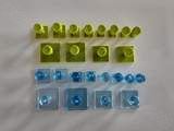 BL-12 Gang Green and Ice Square Variety Pack 24 Pieces Blackplague